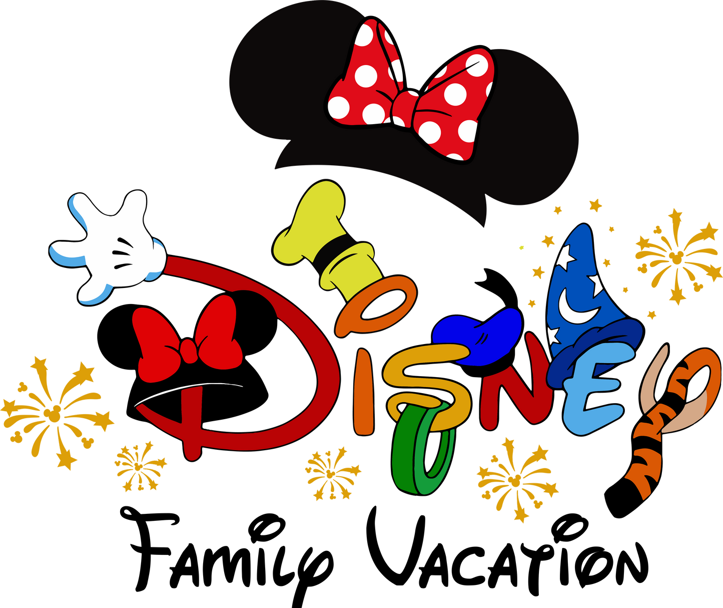 Disney D4 Transfer de sublimación para playeras