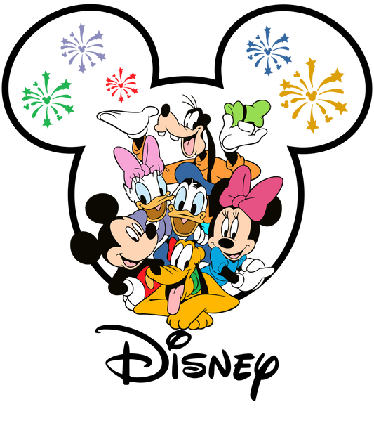 Disney D1 Transfer de sublimación para playeras