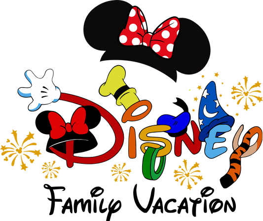 Disney D4 Transfer de sublimación para playeras